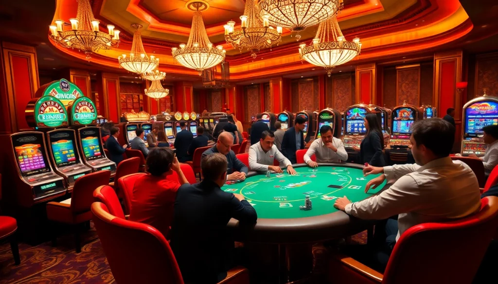 Experience high-stakes poker at a luxurious casino atmosphere with https://go88org.to/ where excitement and elegance collide.